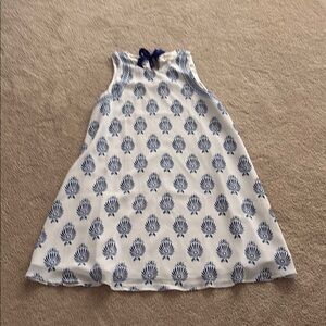 Hatley Blue and White Sleeveless Dress